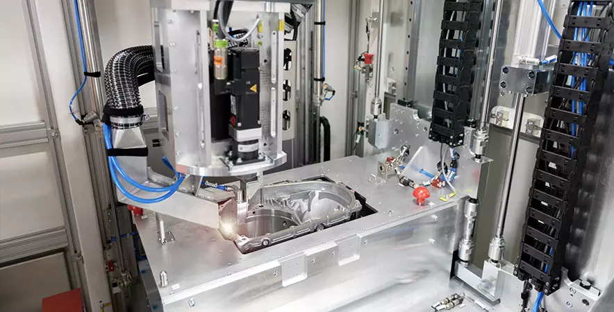 Lasercleaning von PIA Automation